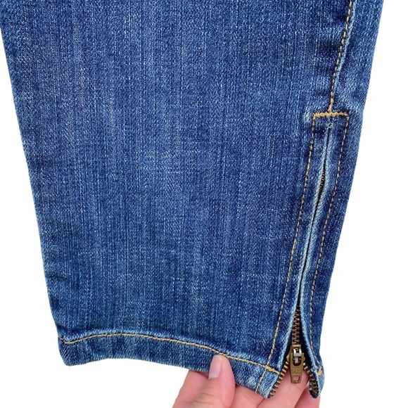 Wildfox Distressed Moto Biker Skinny Jeans - Picture 10 of 15